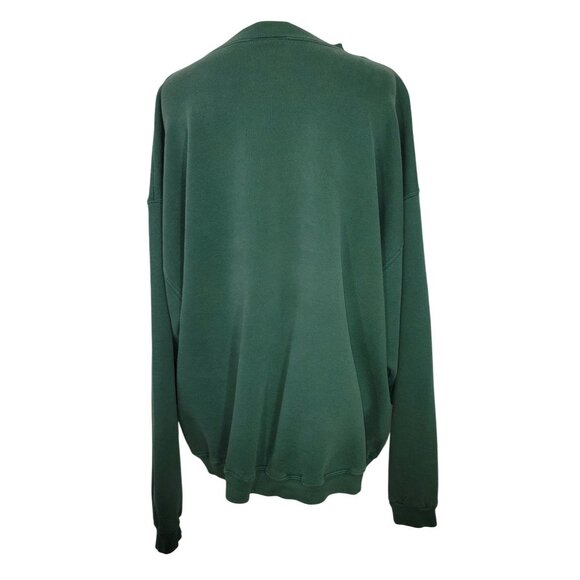 Hard Rock Cafe Honolulu Green Sweatshirt X-Large Save The Planet Made In USA - Picture 2 of 13